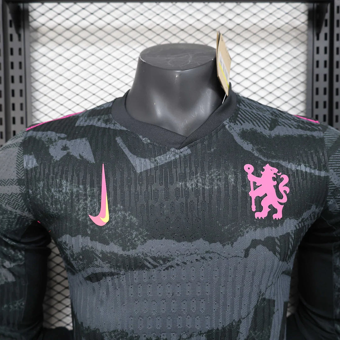 2024/2025 Long Sleeve Chelsea third away Football Jersey Player Version 1:1