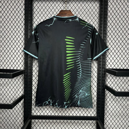 2024/2025 Real Madrid Special Edition Black And Green Jersey 1:1