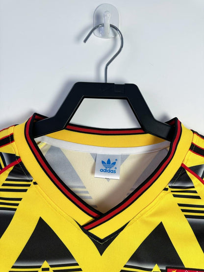 1991/1993 Retro Long Sleeve Arsenal Away Football Shirt 1:1
