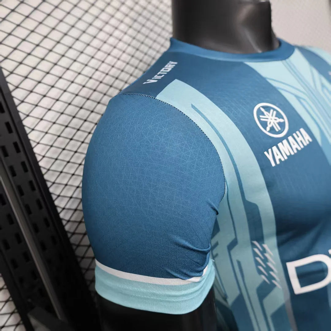2025/2026 Player Version Olympique de Marseille Special Edition Upper Blue Football Jersey 1:1