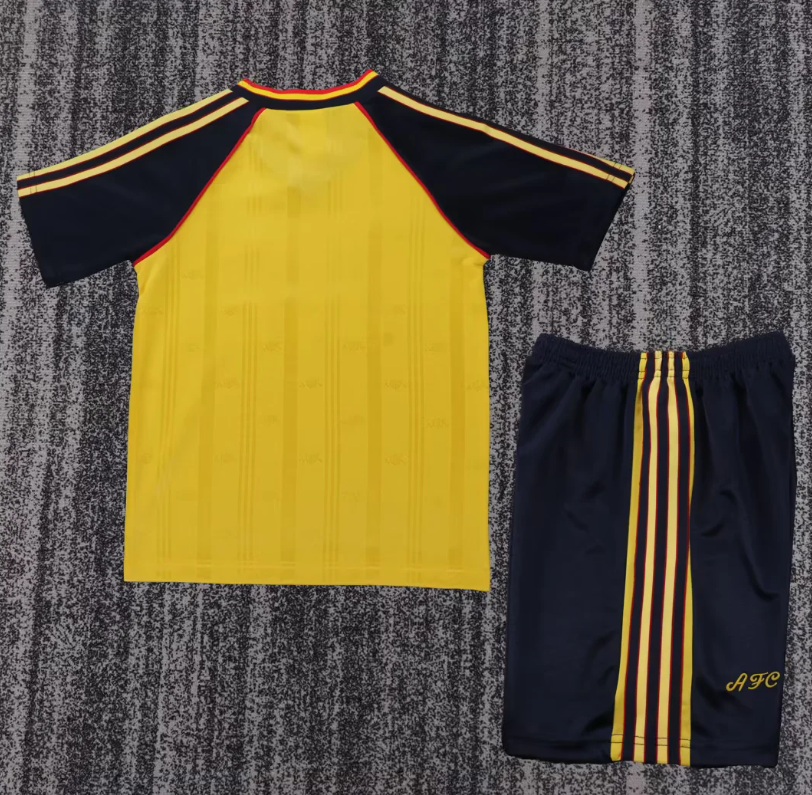 1988/1990 Retro Arsenal Away Football Shirt 1:1 Kids Size