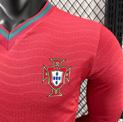 2026 Long Sleeve Player Version Portugal Home Football Jersey 1:1