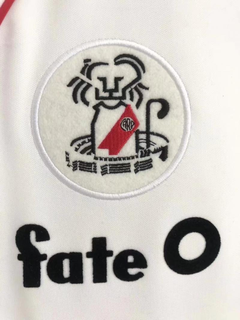 1986 Retro River Plate Home Football Jersey 1:1
