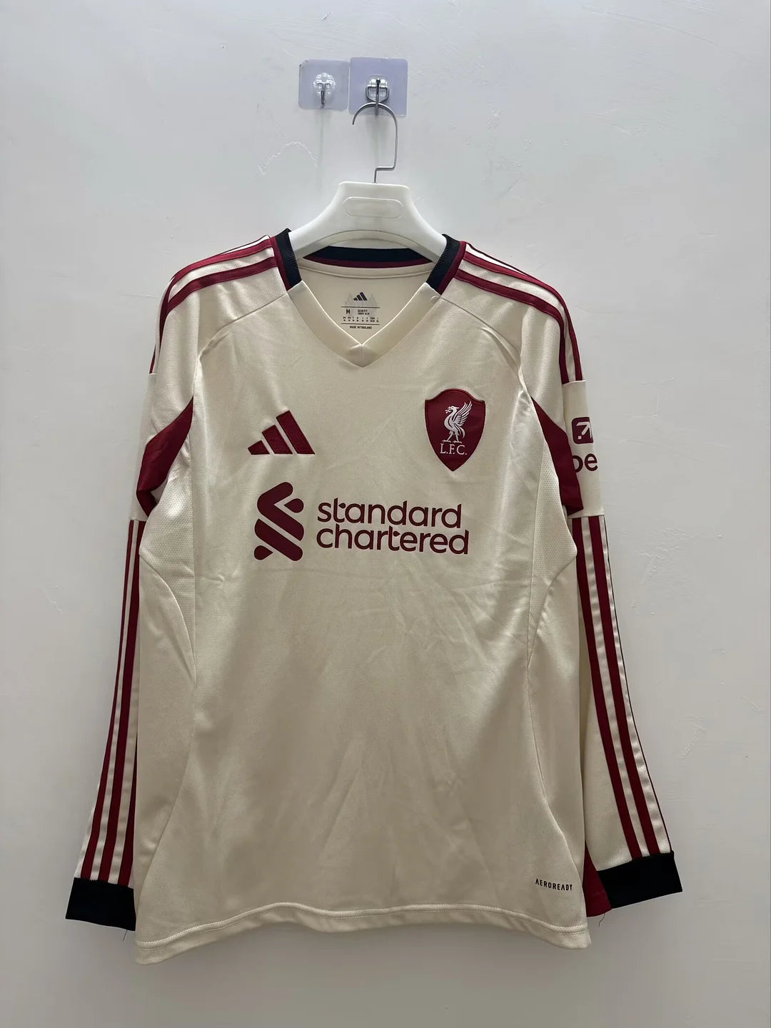 2025/2026 Long Sleeves Liverpool Away Soccer Football Jersey 1:1