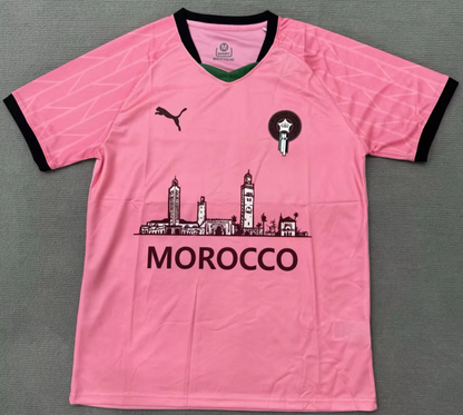 2025/2026 Morocco National City Edition Pink Football Jersey 1:1