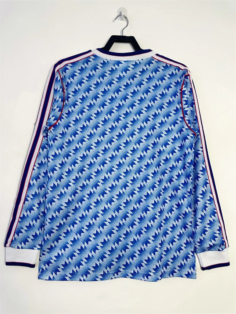1990/1992 Retro Long Sleeves Manchester United Away Football Shirt 1:1