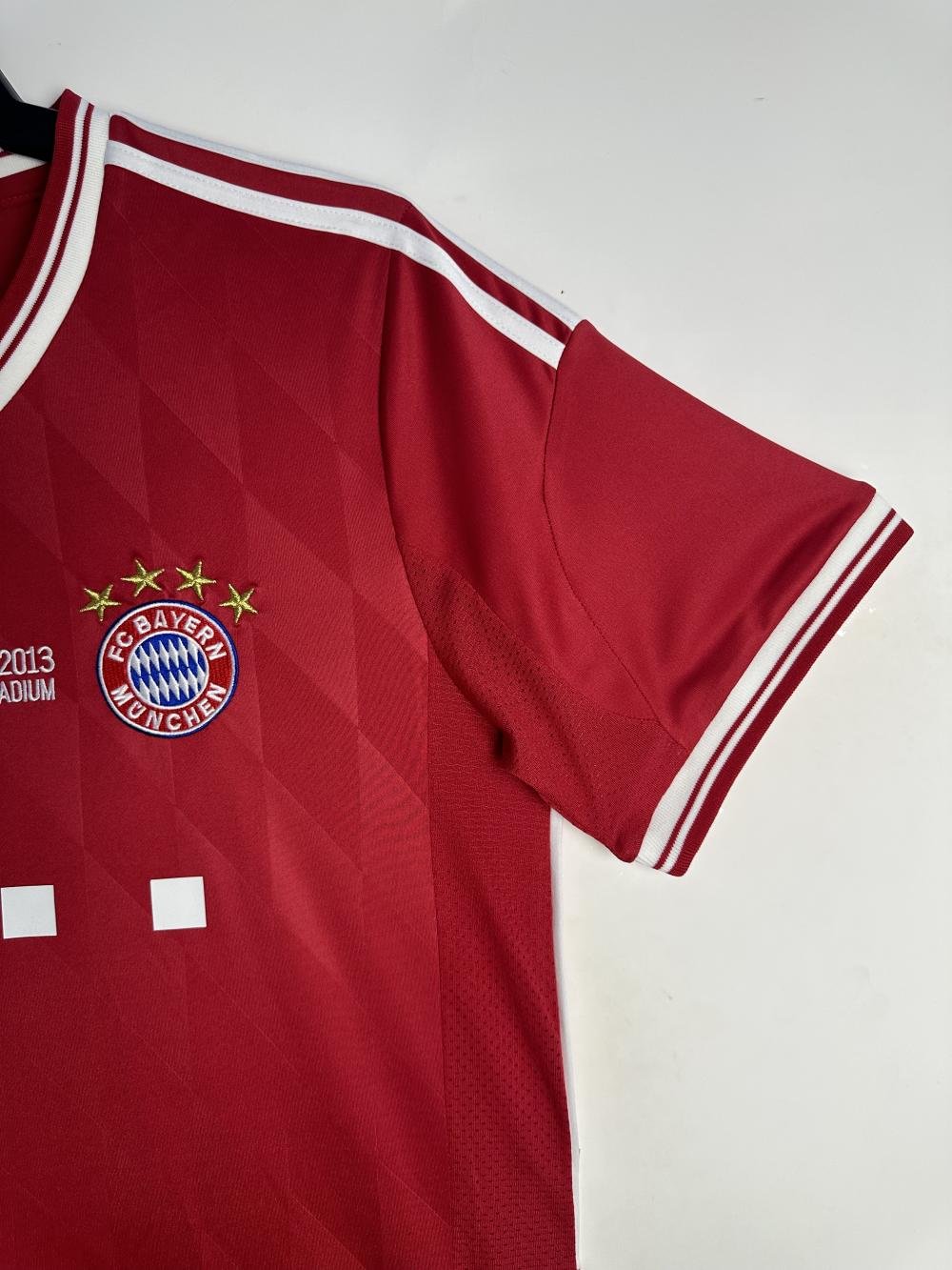 2013/2014 Retro Bayern Munich Home Football Jersey 1:1