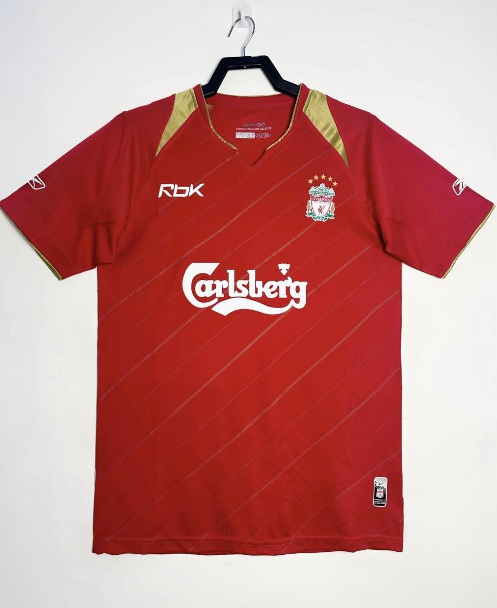 2005/2006 Retro Liverpool Home Football Jersey 1:1