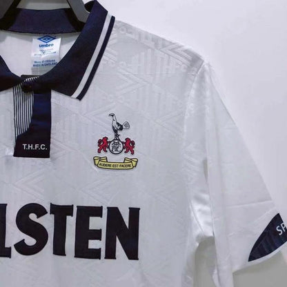 1991/1993 Retro Tottenham Hotspur Home Football Shirt 1:1