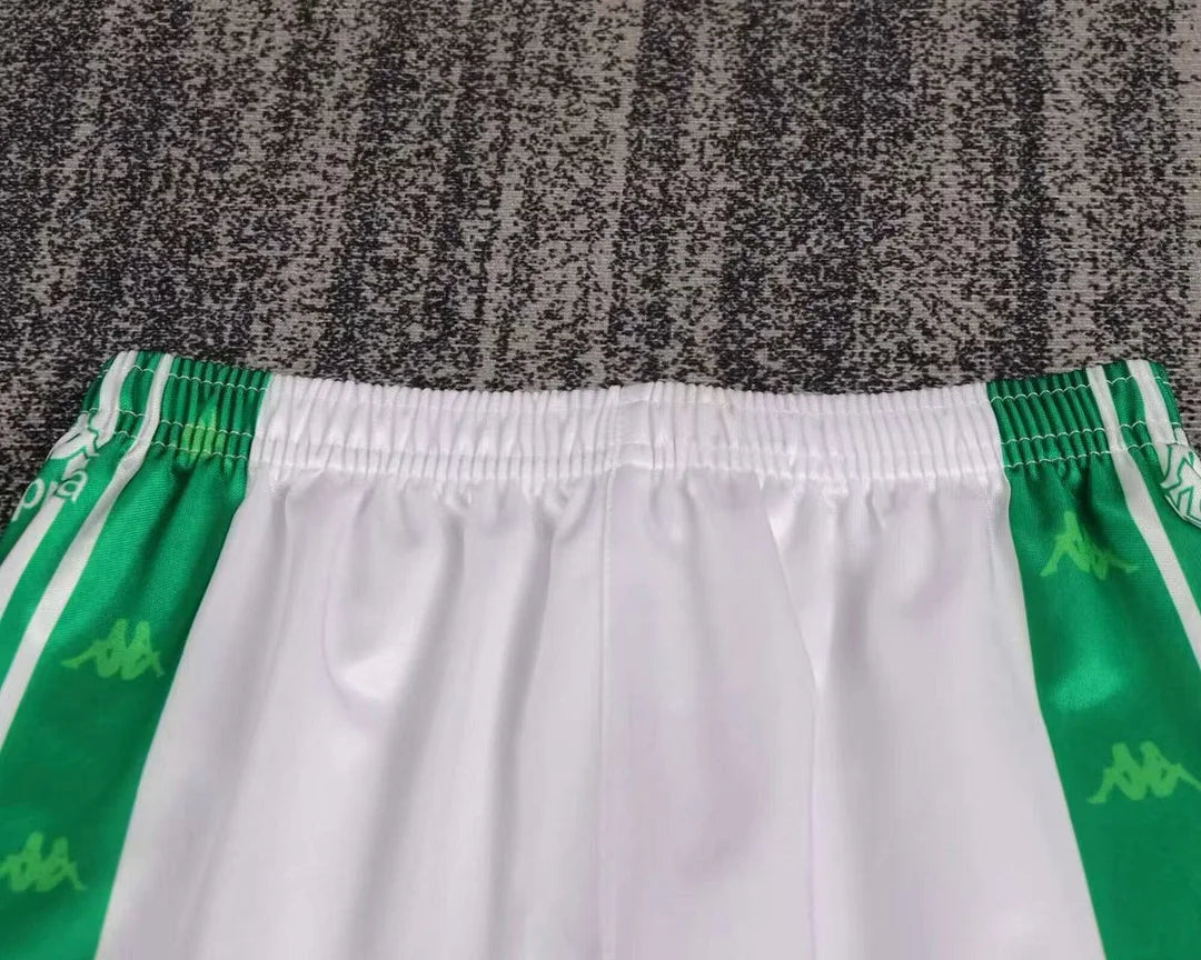 1995-1997 Retro Real Betis Home Football Shirt 1:1 Quality Kids Size