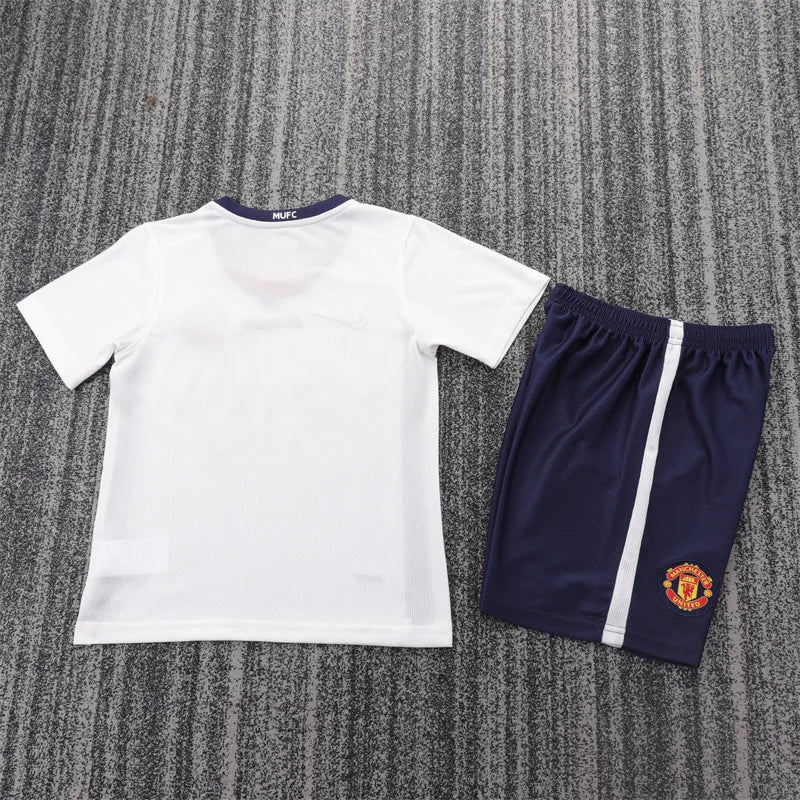 2008/2009 Retro Manchester United Away Football Shirt 1:1 Kids Size