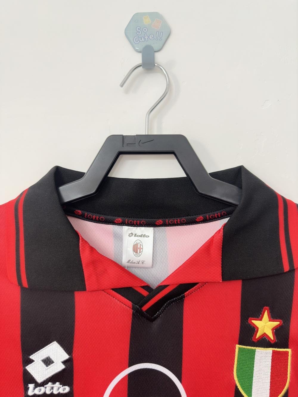1996/1997 Retro AC Milan Home Football Shirt 1:1