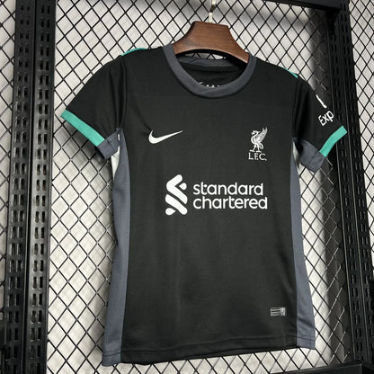 2024/2025 Liverpool Away Soccer Jersey 1:1 Kids Size