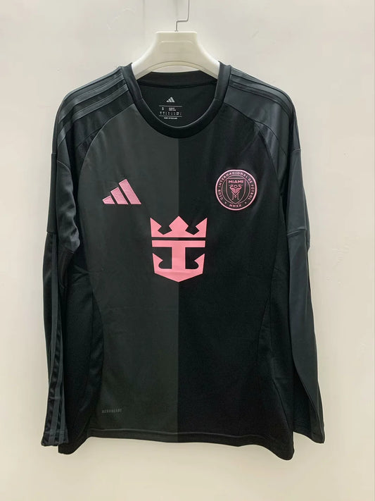 2025/2026 Long Sleeves Inter Miami Away Football Jersey 1:1