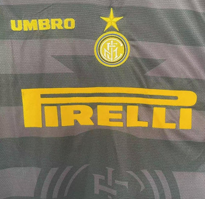 1997/1998 Retro Long Sleeve Inter Milan Third Away Football Jersey 1:1