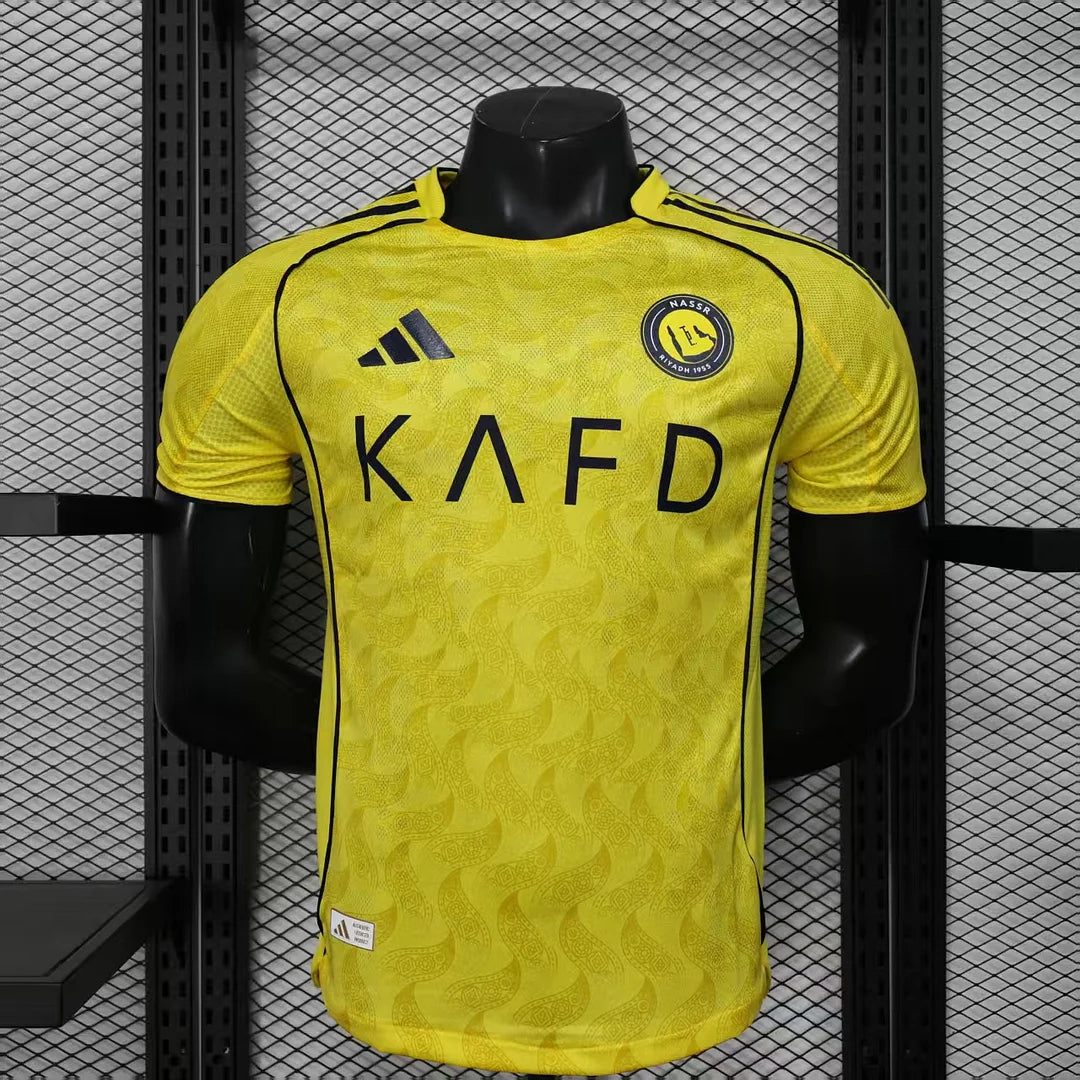 2025/2026 Player Version Al-Nassr Home Football Shirt 1:1