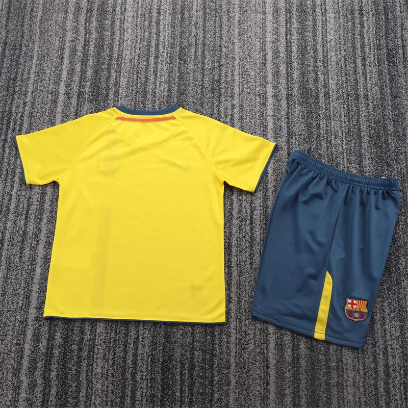 2008/2009 Retro Barcelona Away Football Shirt 1:1 Kids Size