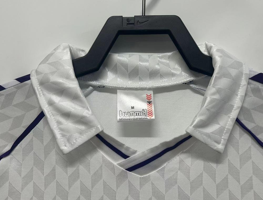 1986/1987 Retro Real Madrid Home Soccer Jersey 1:1
