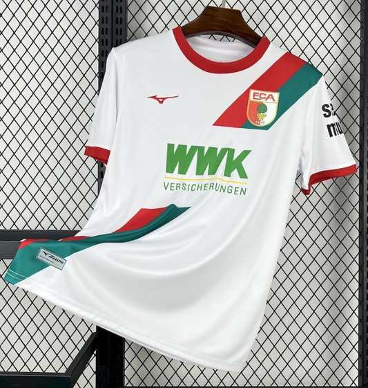2025/2026 FC Augsburg Home Football Jersey 1:1