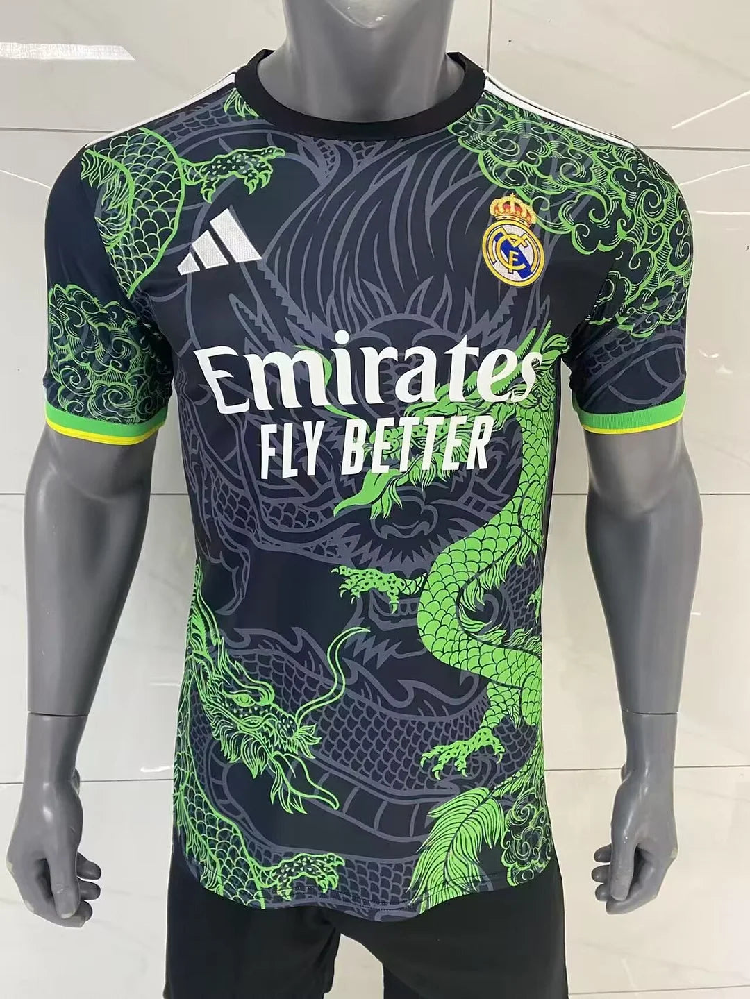 2025/2026 Player Version Real Madrid Green Dragon Special Edition Football Jersey 1:1
