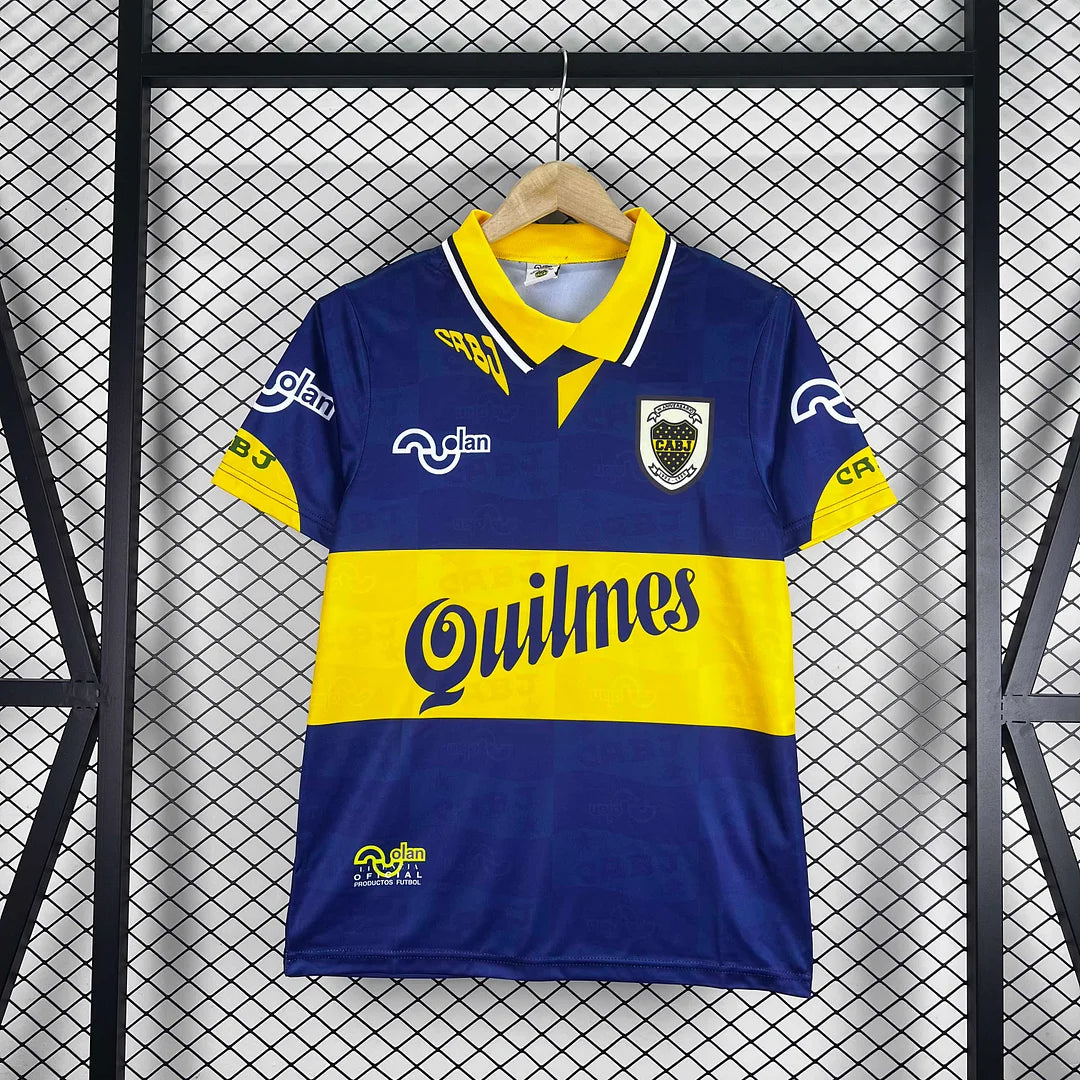 1995/1996 Retro Boca Juniors Home Football Jersey 1:1