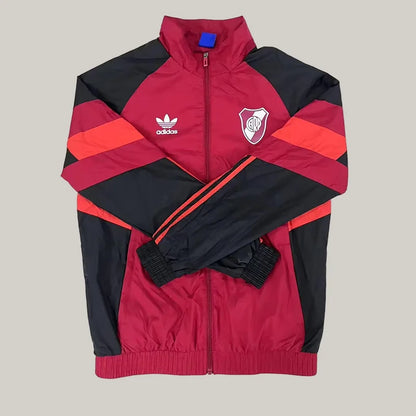 2025 River Plate Windbreaker Red Soccer Jersey 1:1