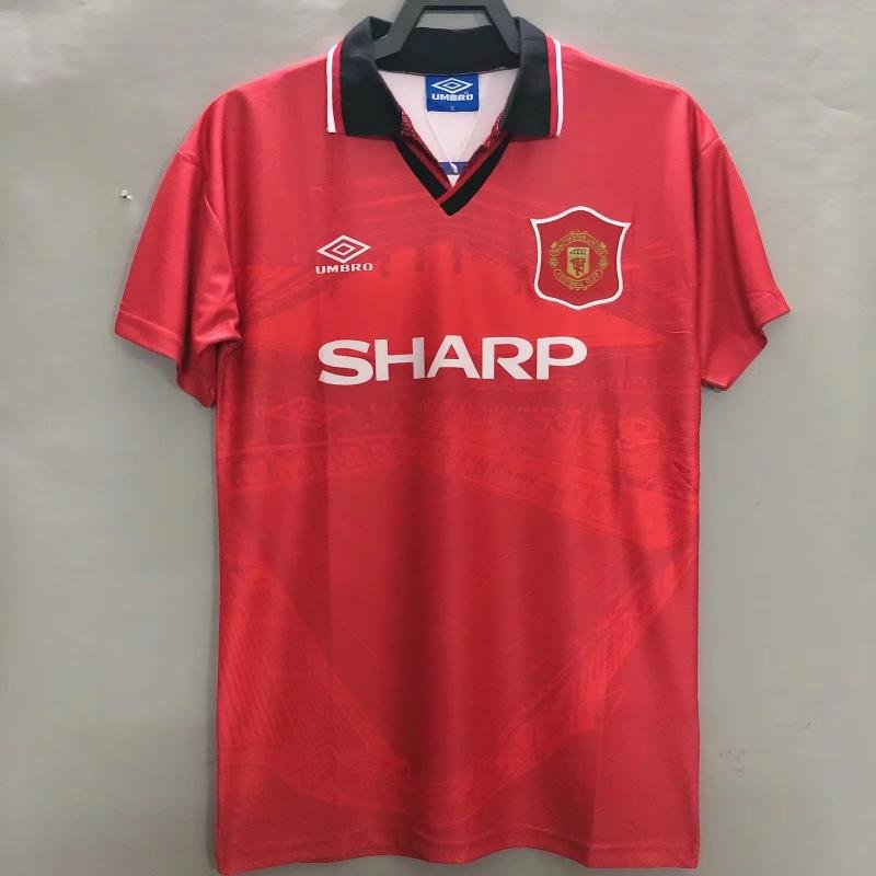 1994-1996 Retro Manchester United Home Football Shirt 1:1