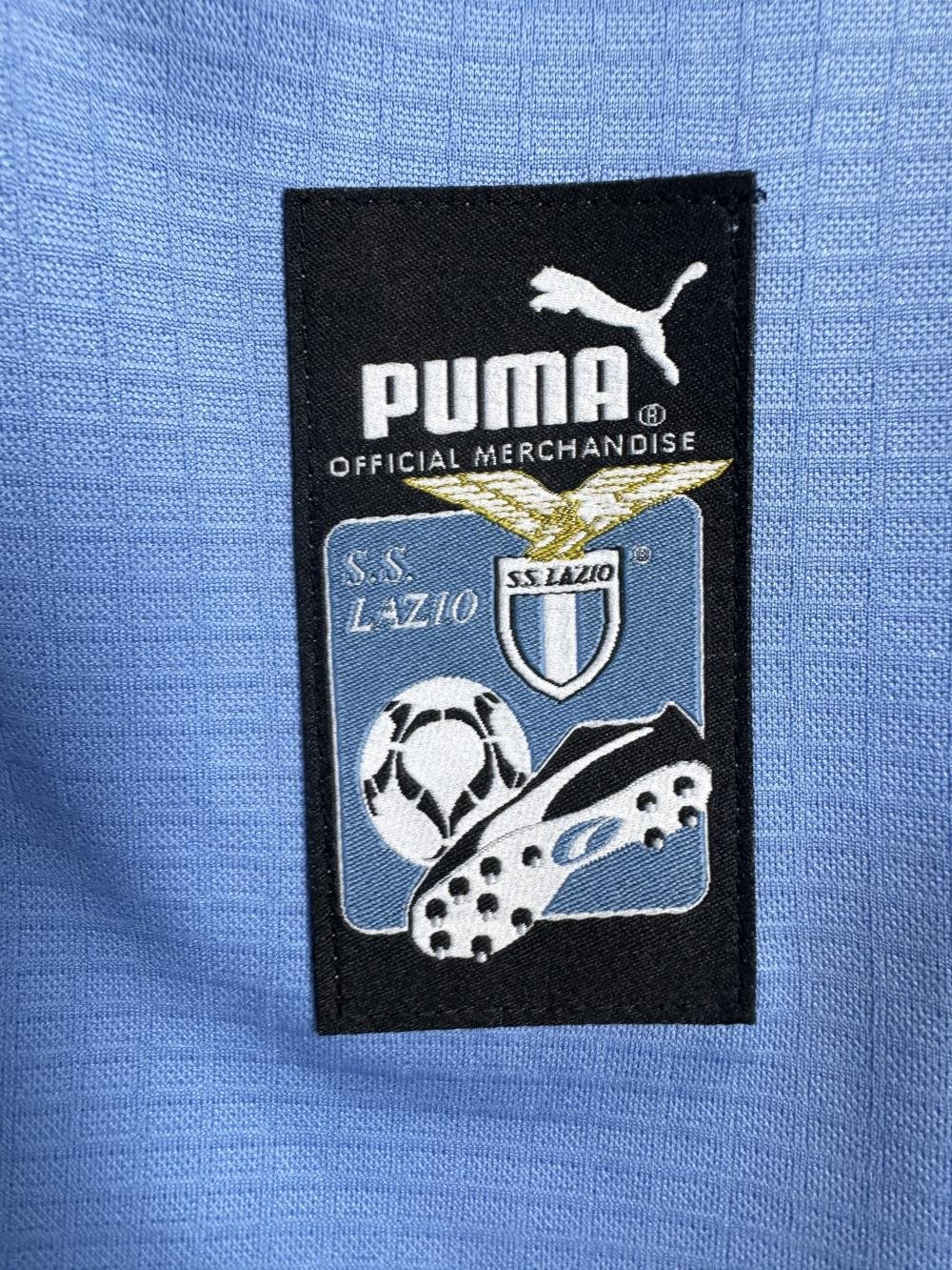 1998/1999 Retro Long Sleeve Lazio Home Soccer Jersey 1:1