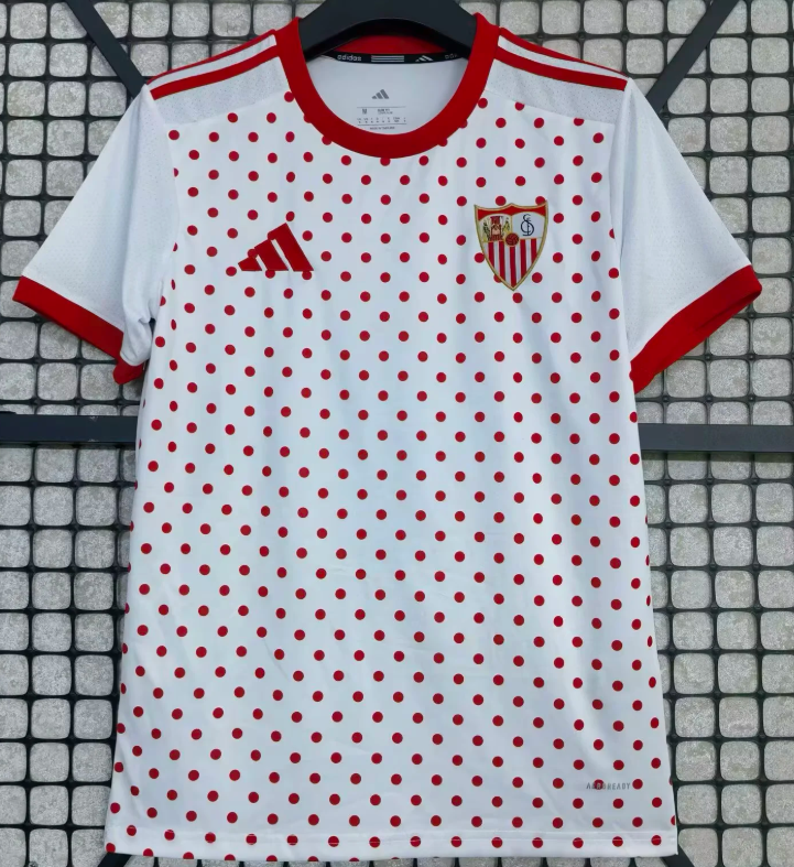 2025/2026 Sevilla Training Suit White Football Shirt 1:1
