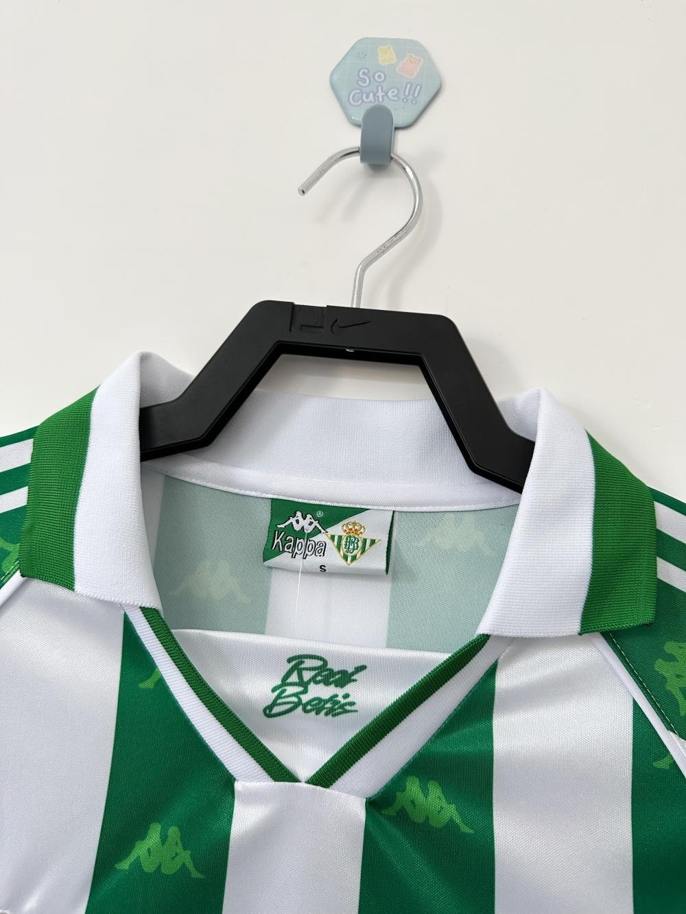 1995/1997 Retro Real Betis Home Football Jersey Long Sleeve 1:1