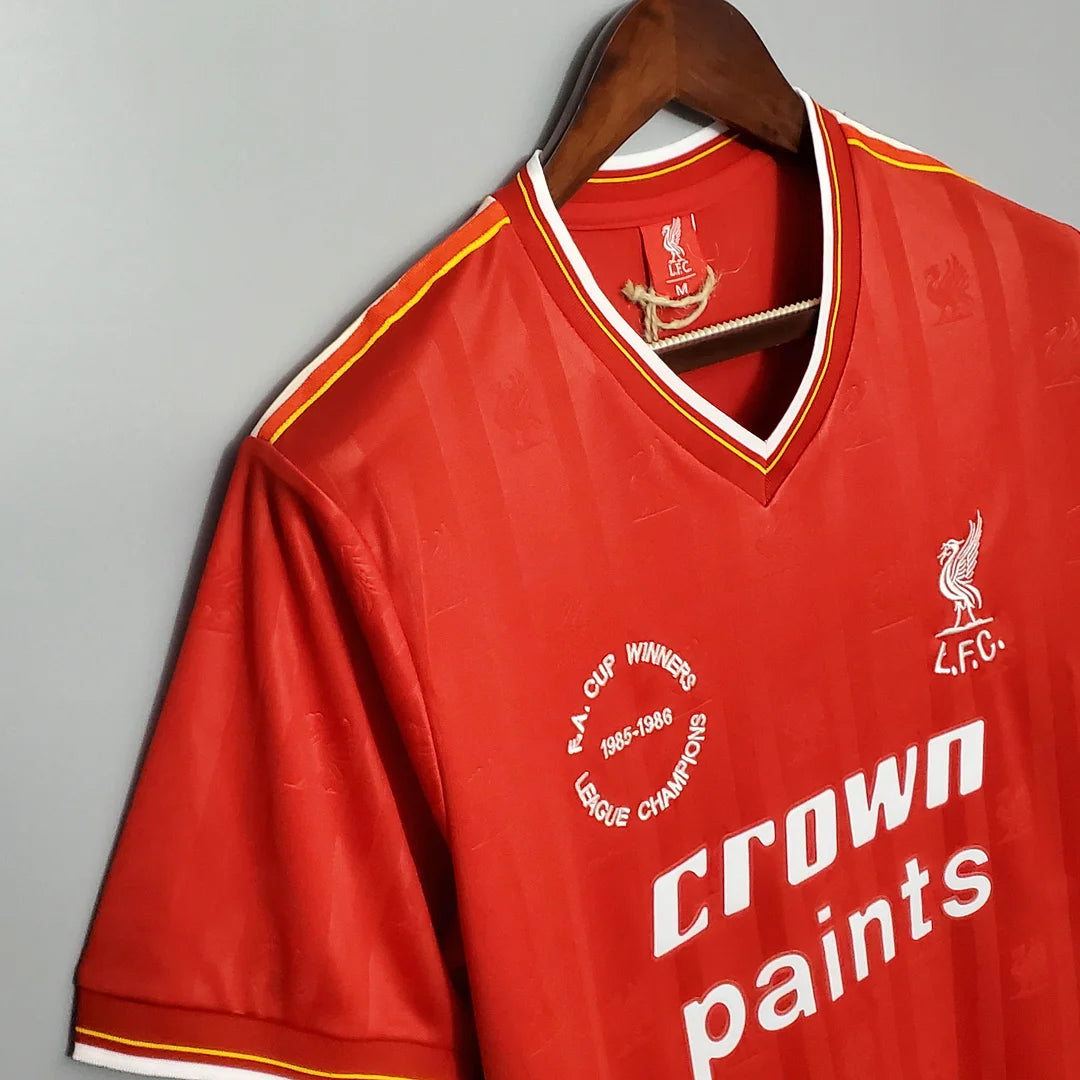 1985/1986 Retro Liverpool Home Football Shirt 1:1