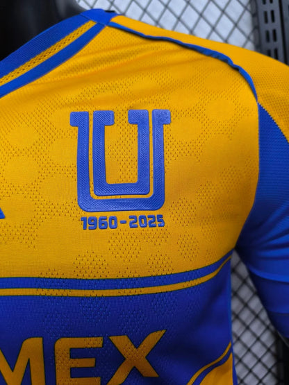 2025/2026 Player Version Tigres Home Football Jersey 1:1