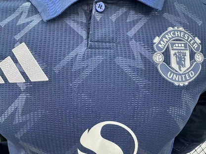 2024/2025 Player Version Manchester United Away Long Sleeve Football Shirt 1:1