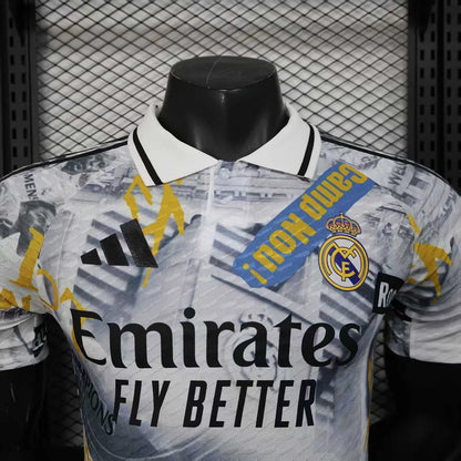 2025/2026 Player Version Real Madrid Champions League Highlights Football Jersey 1:1