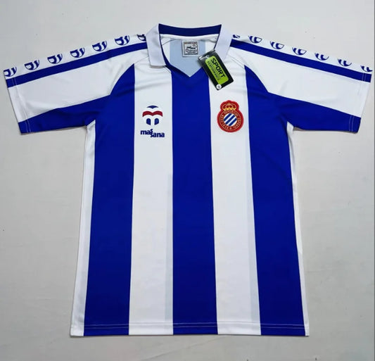 1984/1989 Retro RCD Espanyol Home Football Shirt 1:1