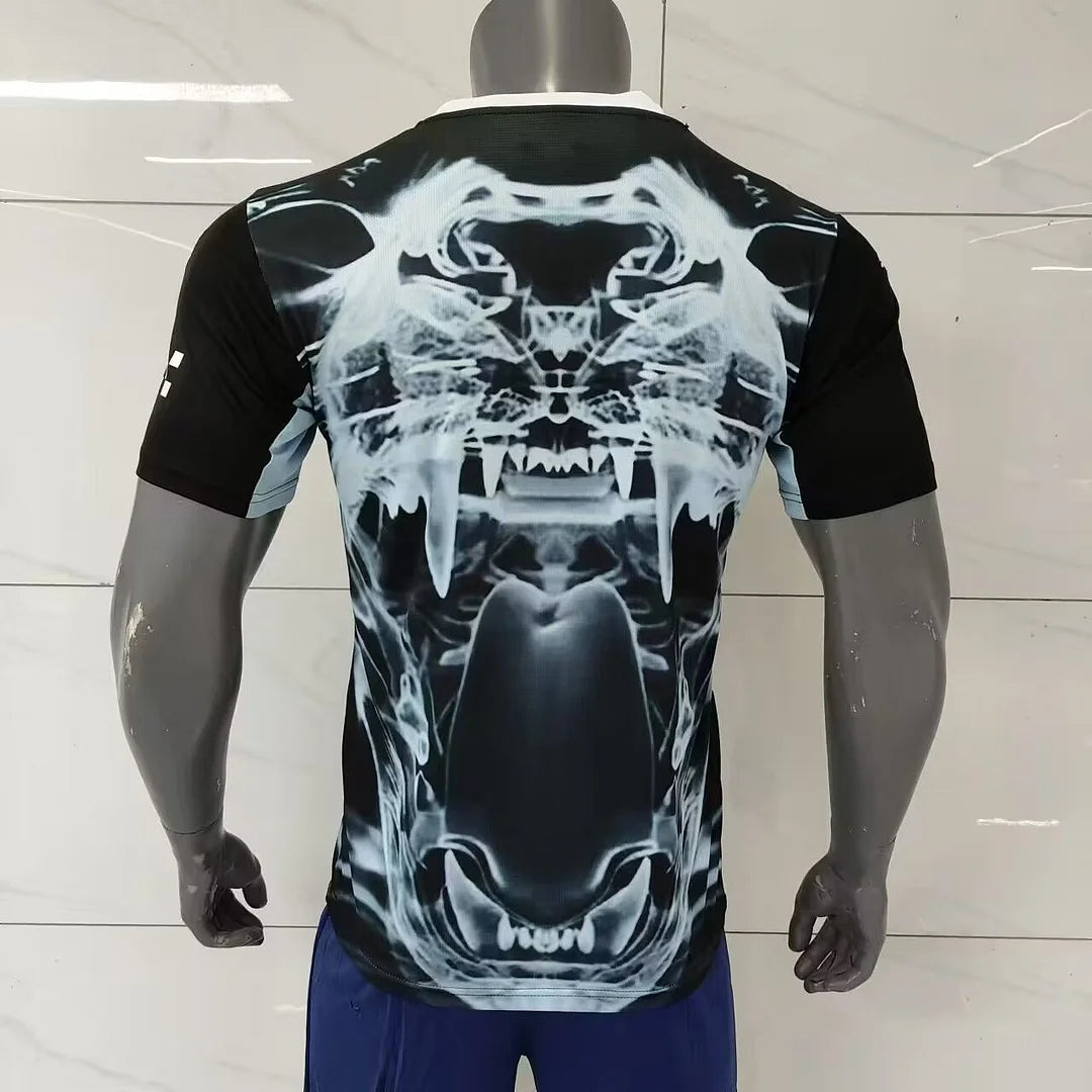 2025/2026 Player Version Manchester City Black And Blue Concept Version Football Jersey 1:1