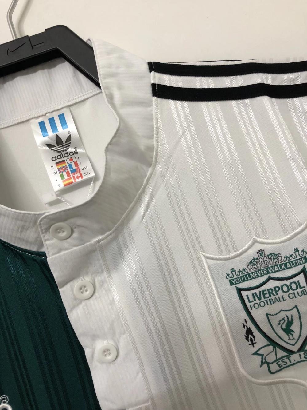 1995/1996 Retro Liverpool Away Football Jersey 1:1