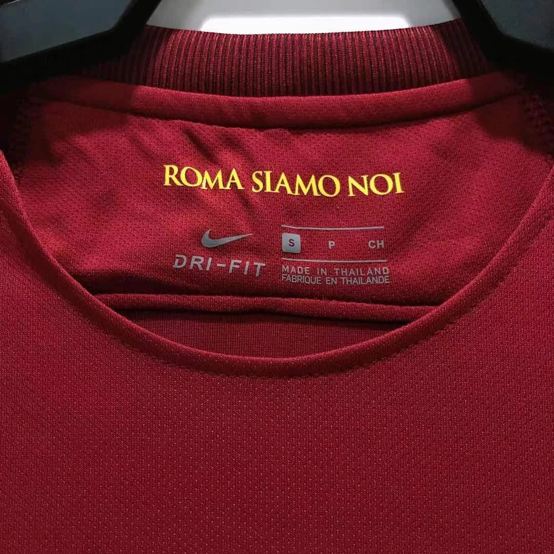 2017/2018 Retro Roma Home Soccer Jersey 1:1