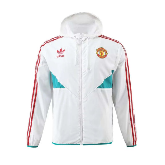 2023 Manchester United Windbreaker white Edge