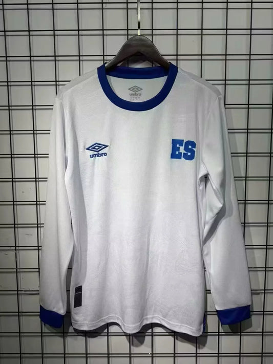 2025/2026 Long Sleeve El Salvador Away Football Jersey 1:1