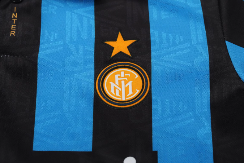 1992-1994 Retro Inter Milan Home Football Jersey 1:1 Kids Size
