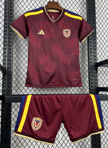 2026 Venezuela National Team Home Football Shirt 1:1 Kids Size