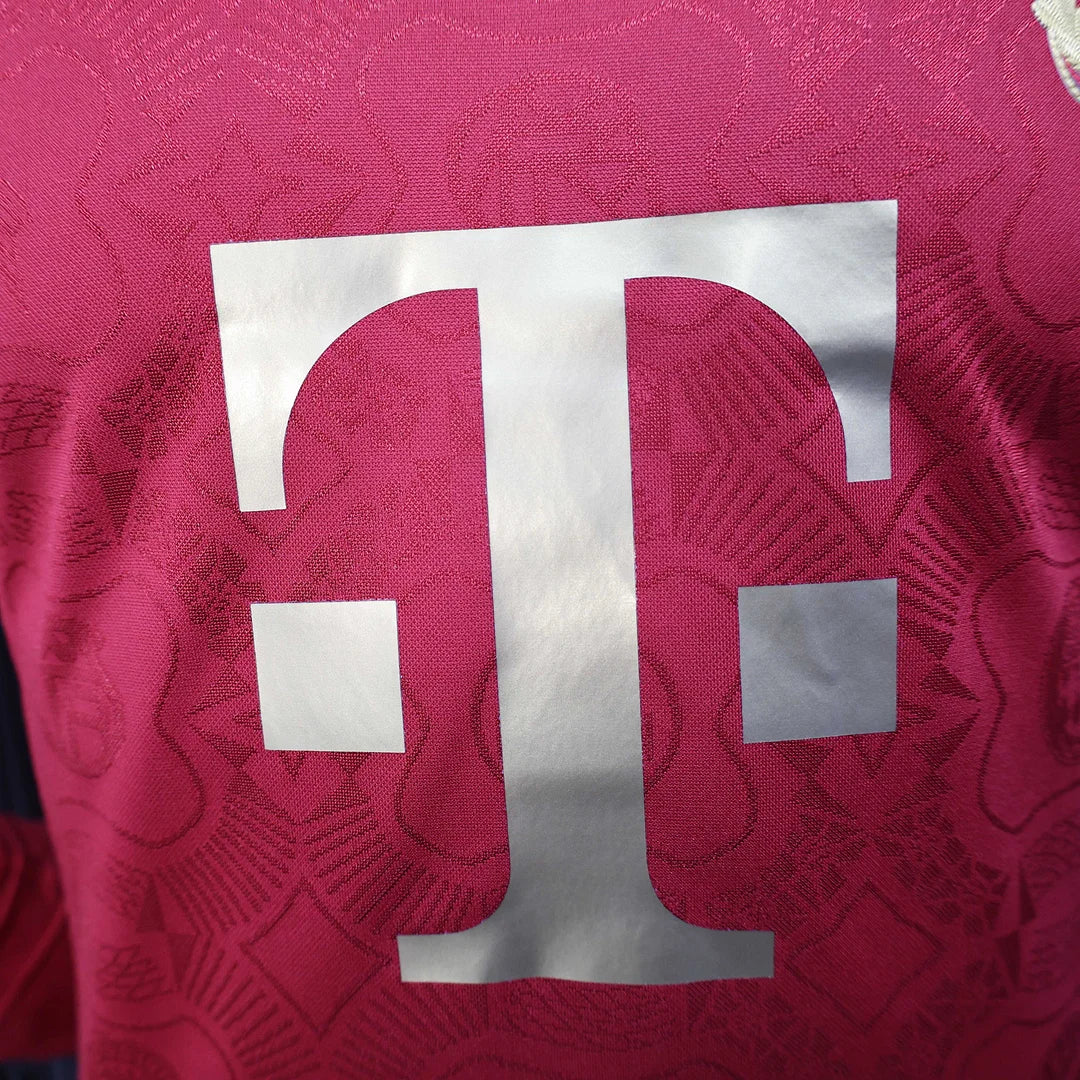 2025-2026 Long Sleeves Bayern Munich 125th Anniversary Edition Player Version Football Shirt 1:1