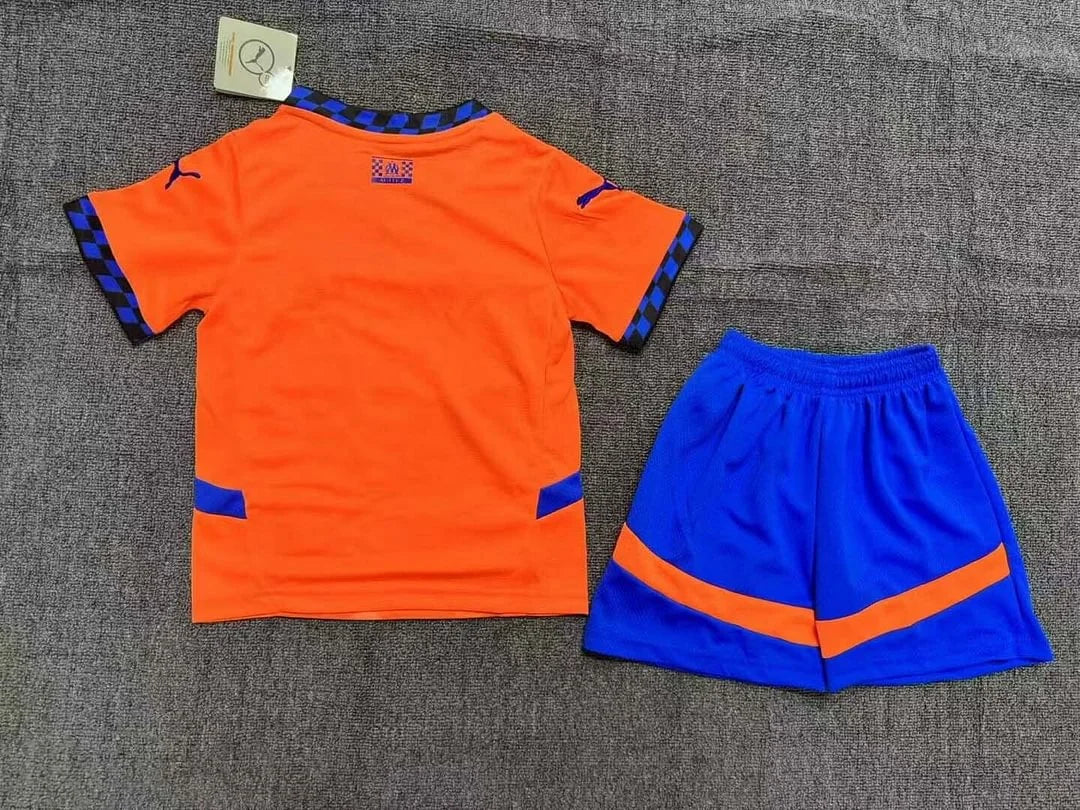 2024/2025 Olympique de Marseille Third Away Football Shirt 1:1 Kids Size