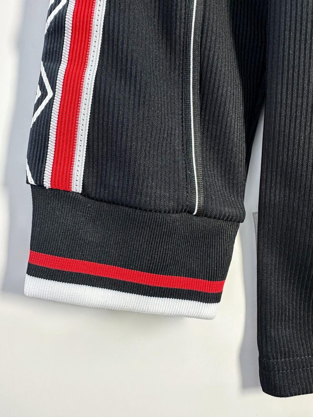 1998-1999 Retro Long Sleeve Manchester United Away Football Shirt 1:1