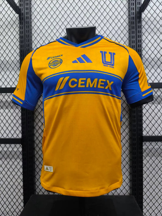 2025/2026 Player Version Tigres Home Football Jersey 1:1