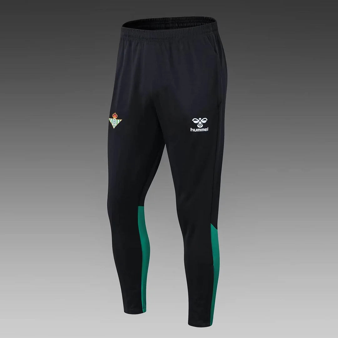 2022/2023 Real Betis Half-Pull Training Suit Black Football Shirt 1:1 Set