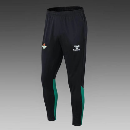 2022/2023 Real Betis Half-Pull Training Suit Black Football Shirt 1:1 Set