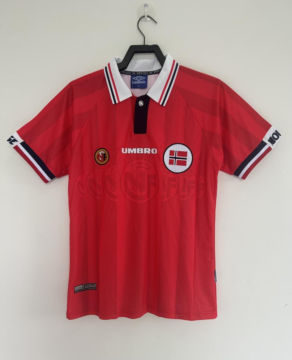 1998-1999 Retro Norway National Team Home Football Shirt 1:1