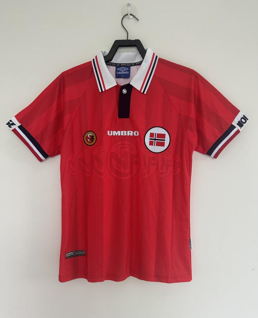1998-1999 Retro Norway National Team Home Football Shirt 1:1